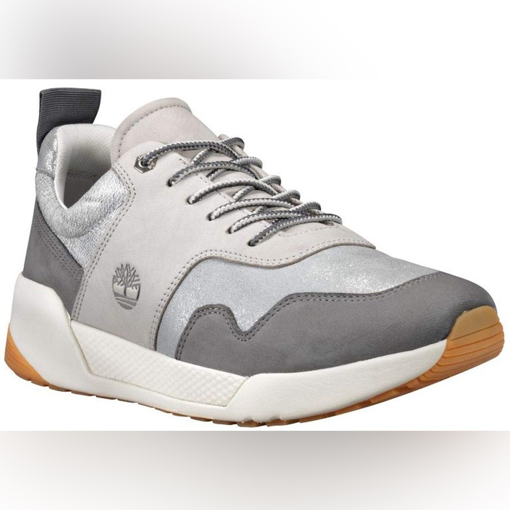 👹Timberland Kiri Up Nubuck Leather Retro classic grey/castlerock colorway comfy